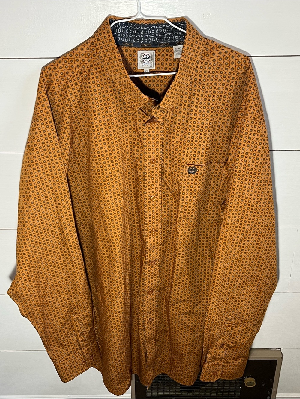 Cinch Men’s Western Long-Sleeve Shirt